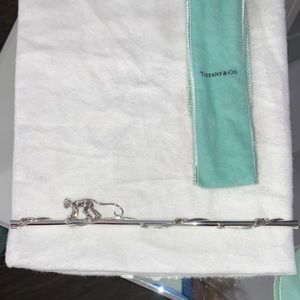 TIFFANY STERLING SILVER DRINKING STRAW MONKEY